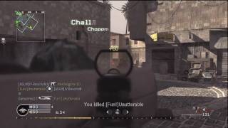 Call of Duty 4 Team Deathmatch on Showdown 20-2 MP5, G36C