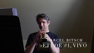 Marcel Bitsch, Etude No. 1, Vivo from Vingt Études pour Trompette (20 Studies for Trumpet)