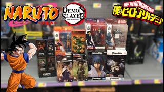New Demon Slayers, Naruto, Dragon Ball Z  Figures At Walmart!