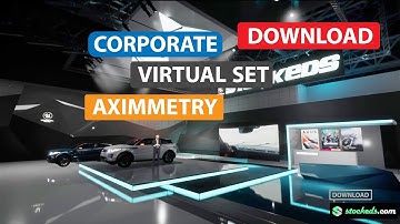 CORPORATE 5 | VIRTUAL PRODUCTION SET | AXIMMETRY | UNREAL ENGINE 4 | ZERO DENSITY | DOWNLOAD