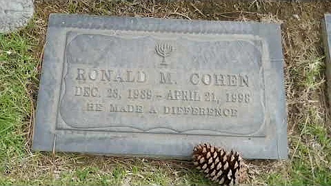 Producer Writer Ronald M. Cohen Grave Mount Sinai ...