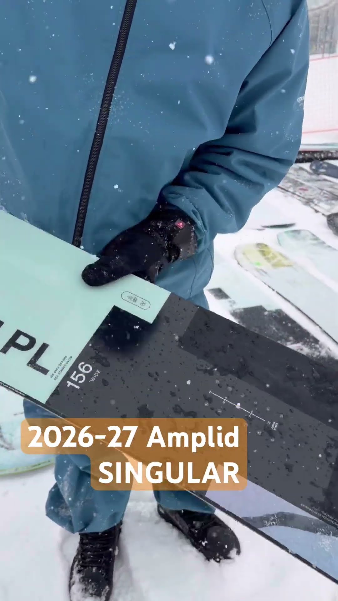 2026-27 Amplid SINGULAR I thought it was a carving board, but it's