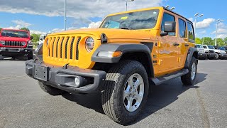 2021 Wrangler Unlimited Sport in rare Nacho color! (Video for Whitney)