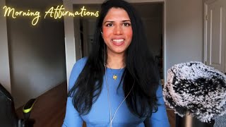 Soft Spoken Affirmations + Relaxation Before Work 🌞ASMR Personal Attention