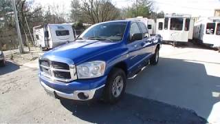 Player Profile SOLD! 2007 Dodge Ram 1500 SLT Quad Cab, Hemi V-8, 2 Owner GA Truck, 4 Door, $6495