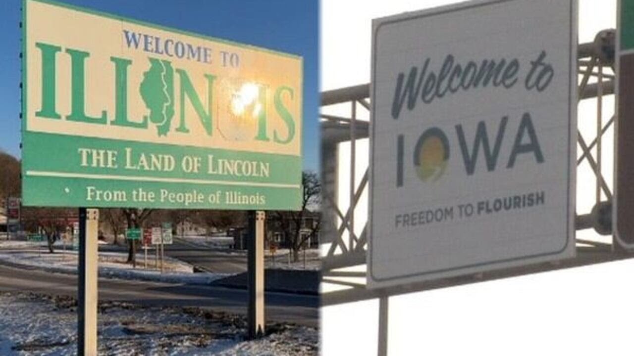 Should Iowa annex Illinois counties? State proposal to consider adjusting border