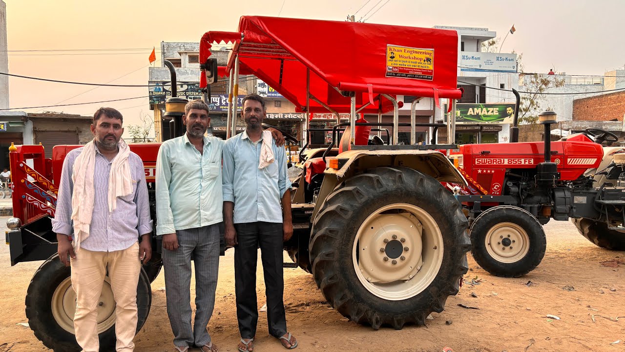 Swraj tractor modified ll khan engineering workshop Charkhi Dadri ll 9991089686 ll #reels #bumper