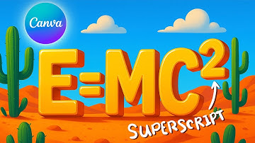 Hoe superscript te gebruiken in Canva (2025)