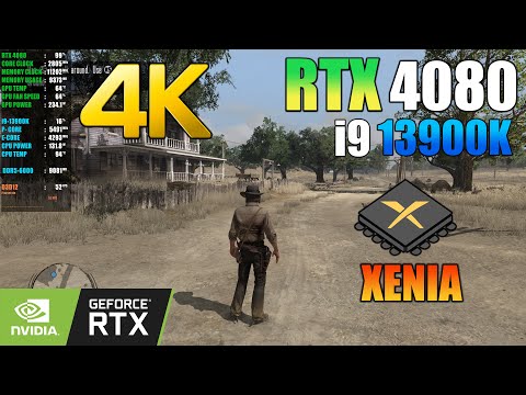 Red Dead Redemption | Xenia Canary 2023 | Xbox 360 Emulator | RTX 4080 | i9 13900K | 4K 60FPS UHD