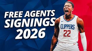 UPDATED All NBA Free Agents Deals Western Conference | 2026 NBA Free Agency Tracker
