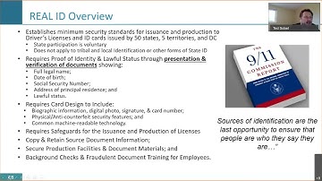 Identity Proofing, Issuance Processes and Relying Party Trust of mDLs