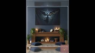 Archangel Gabriel Tapestry | Divine Messenger Communication Wall Hanging