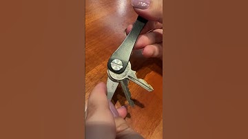 Extremely compact keychain 🔑​🔥​ #keysmart #keychain #keyorganizer #viralproducts #lifehack #shorts