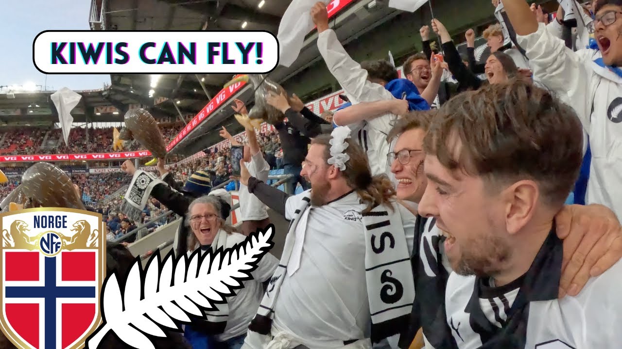 Inside Norway vs New Zealand ⚽️ Flying Kiwis Take Over Oslo! 🇳🇴🇳🇿