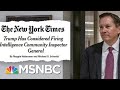 Trump Wanted Inspector General Who Deemed Whistleblower Complaint Credible Fired | Deadline | MSNBC