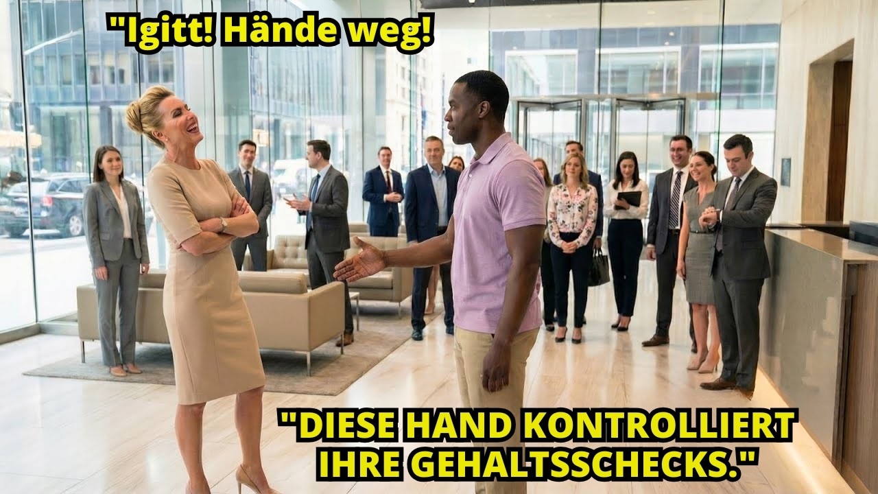 Weiße Chefin verweigerte schwarzem Investor den Handschlag am nächsten Tag flehte sie um ihren Job.