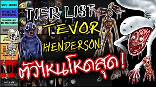 💥 Tear list!! l การจัดอันดับความโหดของสัตว์ประหลาดโดย Trevor Henderson!! l Horror Story!! 💥💥💥