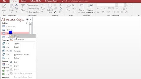 Make sure you can store more than 255 characters in the Description field of the Products table....