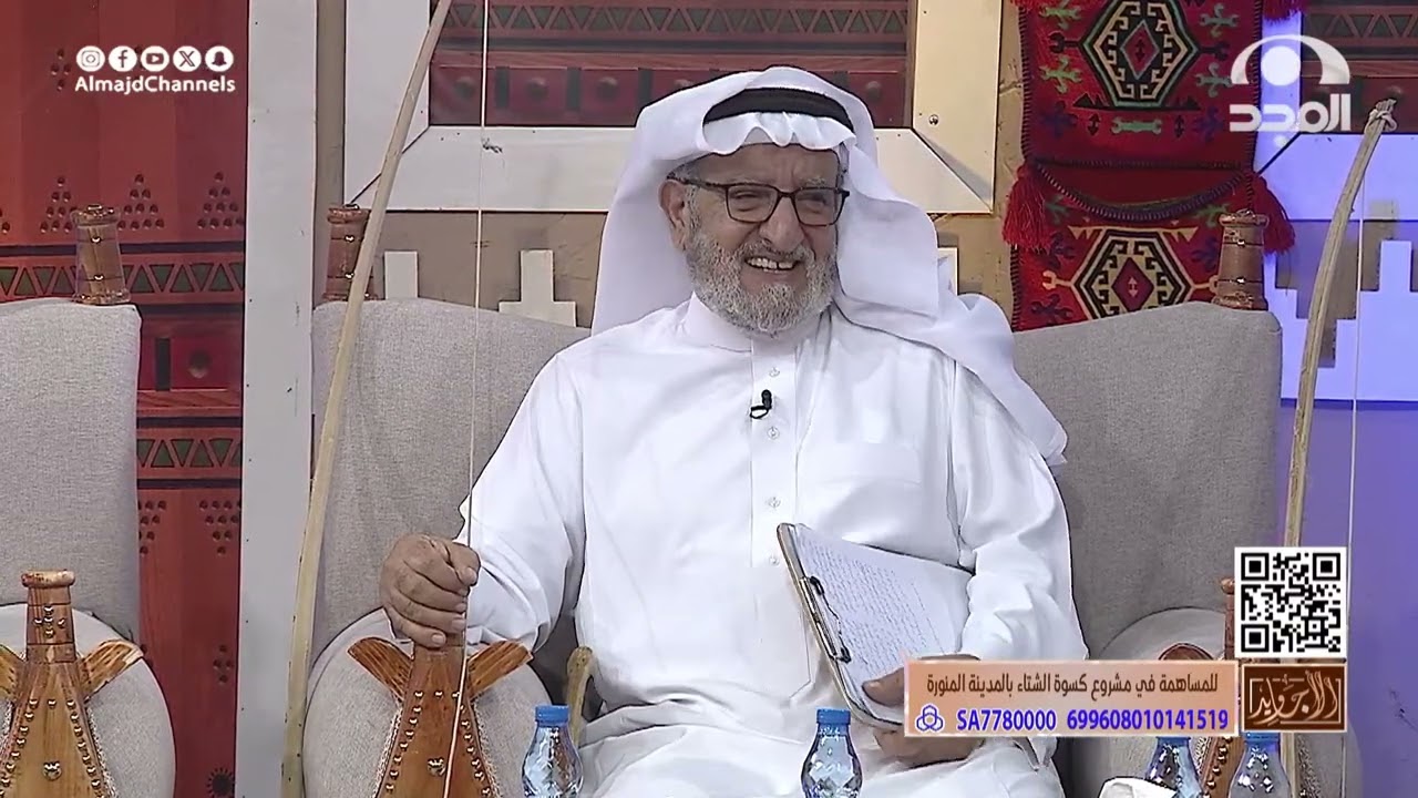 رجل صعد فوق نخلة لخرافها بجانب أحد العيون فشاف امرأة نزلت للماء وهذه ردة فعله!!  مشوح المشوح