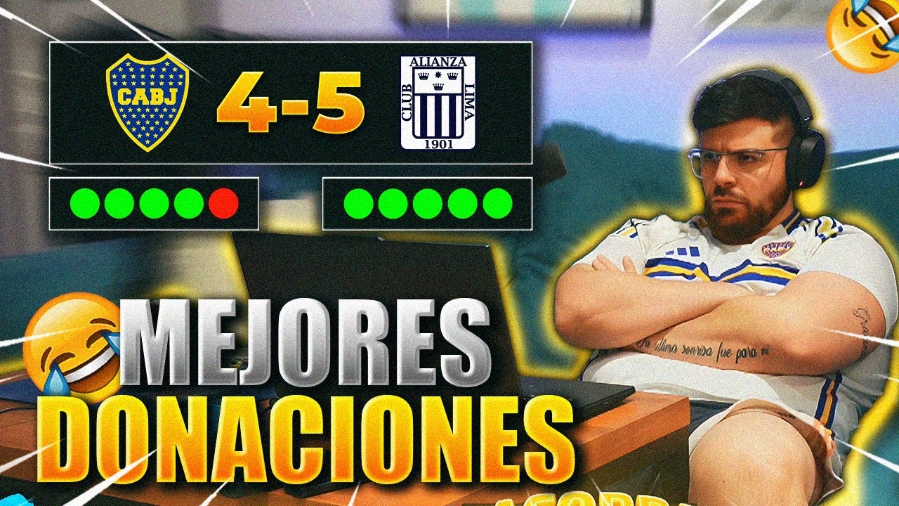 DONACIONES A LACOBRAAA DURANTE LA ELIMINACION POR PENALES DE BOCA JUNIORS 4 - 5 ALIANZA LIMA 🐷