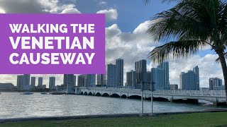 Walking the Venetian Causeway | Let's walk Miami series