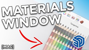 12 The Materials Window in Sketchup | Mac
