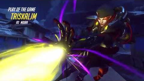 Triple Kill as Moira in CTF
