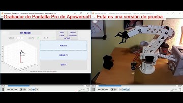 Robot asistencial de 6 GDL. Matlab interface