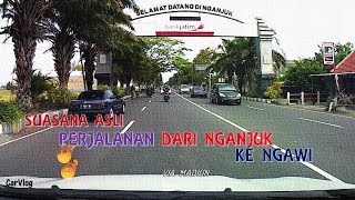 Perjalanan dari Kota Nganjuk ke Ngawi