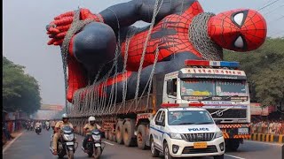 Episode :1Real-life Gigantic Superhero| Marvel vs DC #Spiderman #marvel #brawlstars