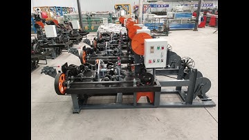 CS-C Reverse Twist Barbed Wire Machine #Barbed Wire Making Machine #Barbed Wire Mesh Machine