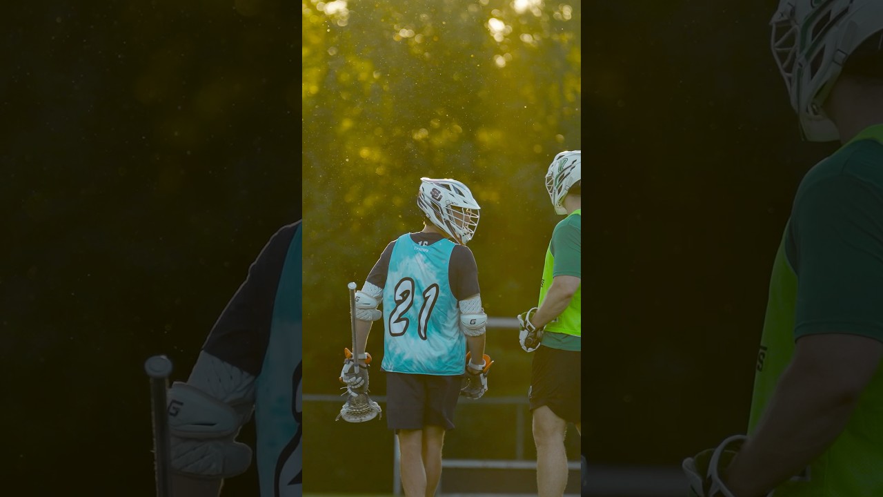 Lacrosse at sunset π