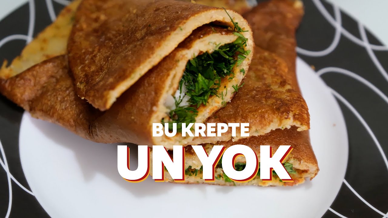 Unsuz Kahvaltılık Krep Tarifi / Un Yok / Pratik Tarifler Günlüğü
