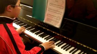 ABRSM Piano 2013-2014 Grade 2 A:1 A1 Purcell Hornpipe from Abdelazer Z.T683 by SL