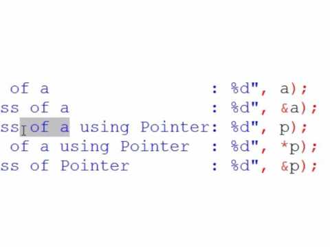 141. How to Access Value and Address of Variable using Pointer in C Programming (Hindi)