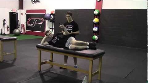 Sidelying External Rotations with 30 Degrees of Abduction