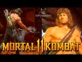 RAMBO HAS AMAZING BRUTALITIES! - Mortal Kombat 11: "Rambo" Gameplay