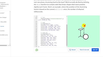 Winston Drumming Explained | Khan Academy: Advanced JS: Games & Visualizations | Scene management