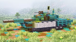 Tank T-72B3 in minecraft
