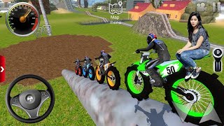 Impossible Bike Stunts Driving - Dirt Bikes Racing Simulator 2026 For Android IOS Mud gameplay [FHD] screenshot 4