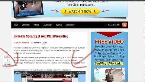 Increase Security of Your WordPress Blog