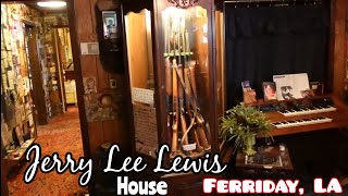 Inside JERRY LEE LEWIS Ferriday House, Family Cemetery & Delta Music  Museum! - YouTube