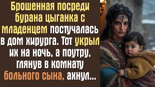 картинка: Брошенная посреди бурана цыганка с младенцем постучалась в дом хирурга