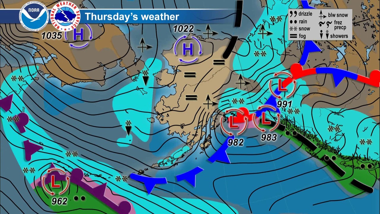 December 25, 2019 Alaska Weather Daily Briefing YouTube