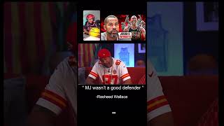 Rasheed Wallace says Michael Jordan was an overrated  defender 😳