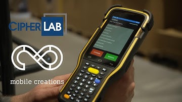 CipherLab RK95 Application in XXL Nutrition, the Netherlands