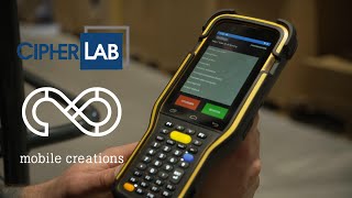 CipherLab RK95 Application in XXL Nutrition, the Netherlands