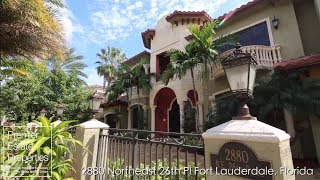 Luxury Waterfront Estate- Ft. Lauderdale Real Estate - 2880 NE 26th Pl Fort Lauderdale, FL