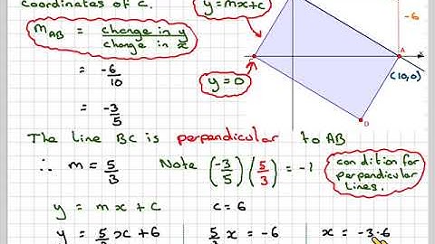 Problem solving using coordinate geometry