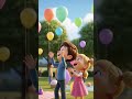 Flying Balloon Adventure | Cute Cartoon Sky Journey